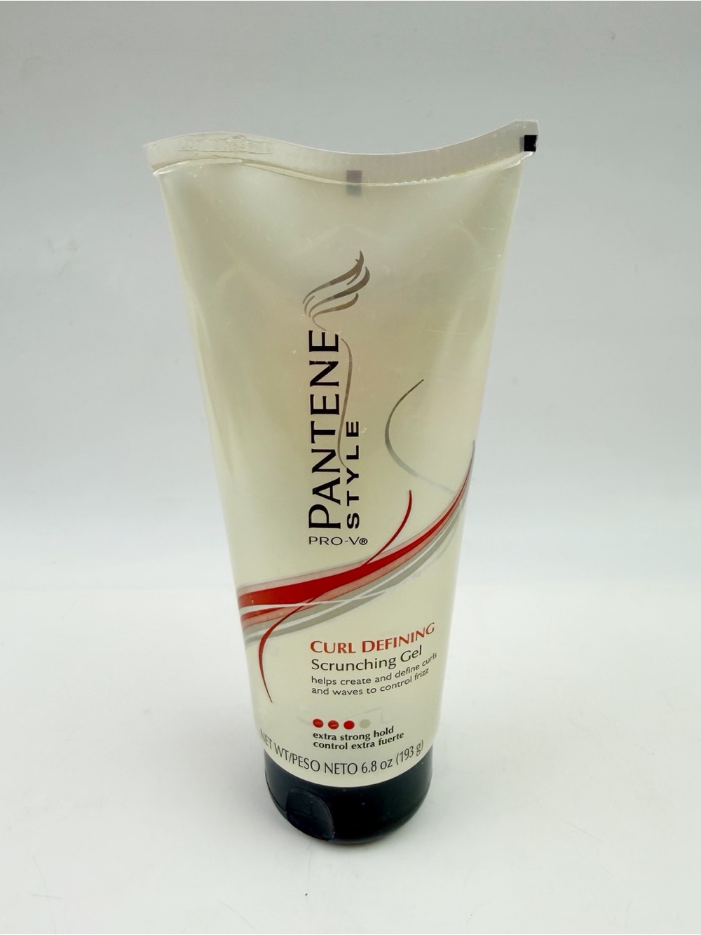 Pantene ProV Curl Defining Scrunching Extra Strong Hold Hair Gel 6.8 oz New